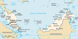 Malesia - Mappa