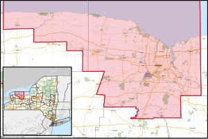 New York's 25th congressional district (new version) (since 2023).svg