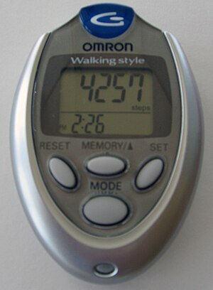 Pedometer omron HJ-112 user review