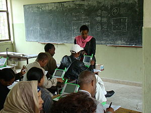 One Laptop Per Child - Menelik II teacher trai...