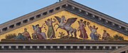 Pegasos am Giebel des Bayerischen Nationaltheaters in München