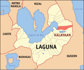 Kalayaan na Laguna Coordenadas : 14°19'41"N, 121°28'48"E