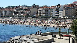 Skyline of Sanxenxo