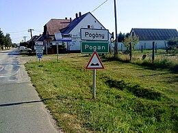 Pogány – Veduta