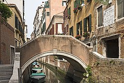 Ponte delle Tette on rio di san Canciano