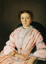 Портрет М.Н. Облеуховой (1855)
