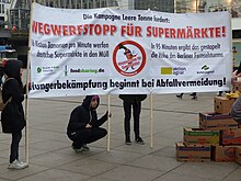 Protest against food waste, Berlin, Germany Protest against food waste, Berlin, Germany.jpg