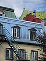 Janvier 2008 Toits du Vieux-Québec pour souligne le début du 400e anniversaire de la ville de Québec.(photo de — Bouchecl