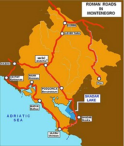 Roman Roads in Montenegro 800