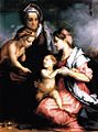 „Madona su Kūdikiu, Šv. Jonas ir Šv. Elžbieta“ (1529, Piti rūmai, Florencija)