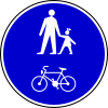 Pedestrian and bike path