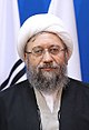 Sixth International Conference in Support of the Palestinian Intifada, Tehran (15) (crop of Sadeq Larijani).jpg