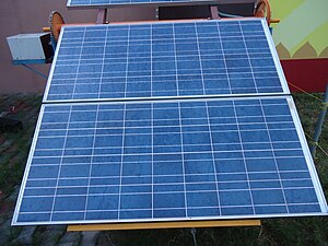 English: Solar Panel ??????: ??????? ??????.