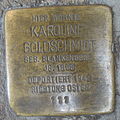 Stolperstein für Karoline Goldschmidt geb. Blankenberg