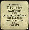 Stolperstein für Ella Horn (Erzbergerplatz 13)