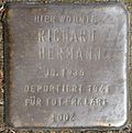 Stolperstein für Richard Hermann (Frankstraße 12)