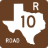 Техасская Рекреационная Дорога 10.svg