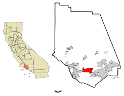 Location in شهرستان ونتورا and the state of California