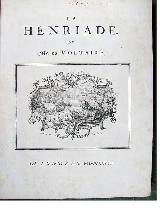 Voltaire - La Henriade - LONDRES - 1728 (1).JPG