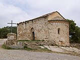 Passkirche Santa Brigida mit Startpunkt des Brückenweges Richtung Rio Merea und Pietrabruna