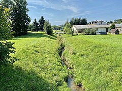 Tschabach, rivereto en Jormannsdorf