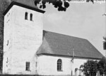 Kyrkan från sydväst 1919.