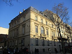 L'hôtel particulier, 2 rue Balzac à Paris.