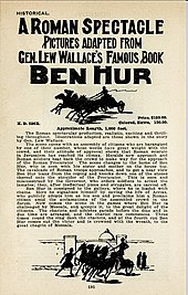 Price for a hand-colored print of Ben Hur in 1908 1908 film-supply catalog with prices for the Kalem release Ben Hur.jpeg