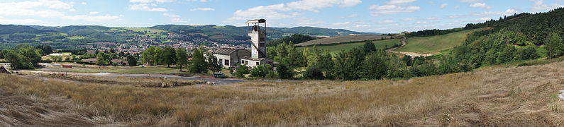 Vue panoramique du site.