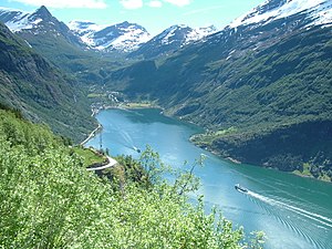 Geirangerfjord in Geiranger