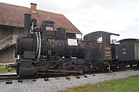 Die 38 IIIc5 der Bosnisch-Herzego­winischen Staatsbahnen waren neben den R.370 der FS eine der meistgebauten Zahnradlokomotiven der Welt. (Floridsdorf, 1894)[75]