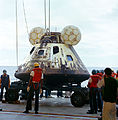 Berging 1970. In 1995 verscheen een reconstructie over Apollo 13 met Tom Hanks en Kevin Bacon.