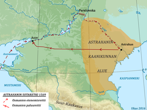 Astrahanin sotaretki 1569.