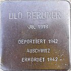 Stolperstein für Lilo Berliner