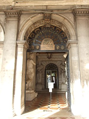 Biblioteca Nazionale Marciana, in Venice.