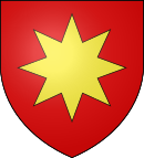 Description de l'image Blason-gueules-étoile-8-rais-or.svg.