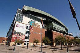 Bank one ballpark on june 13, 2005.