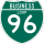 Business Loop Interstate 96 marker