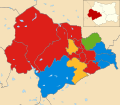 2023 results map