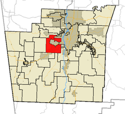 Center Township in Washington County, Arkansas