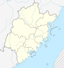 Xiamen Island is located in Fujian