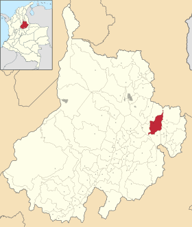 Localisation de San Andrés