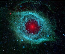 Helix Nebula by Spitzer Space Telescope, 2007