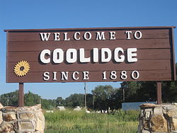 Skyline of Coolidge
