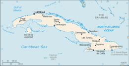 Cuba - Mappa