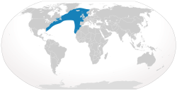 Mapa de distribución.