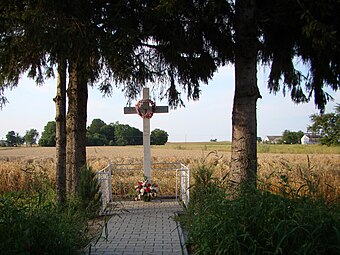 Krzyż przydrożny w Czołkach