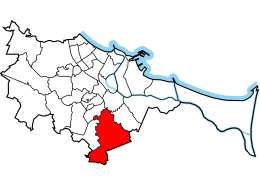 Orunia-Św. Wojciech-Lipce – Mappa