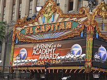 El Capitan Theatre 2009 Academy Awards.JPG