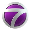 Fifth logo of NTV7. (16 August 2017 – 4 March 2018)